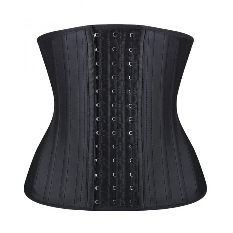 ShapeMate Mens Latex Waist Trainer with 25 Steel Bones