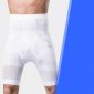 ShapeMate Mens Tummy Flattening Shorts White
