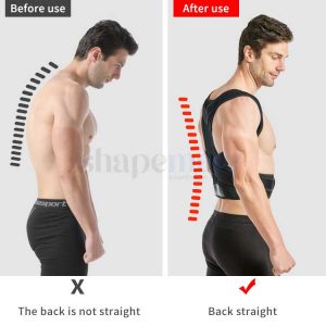 ShapeMate Mens Ultimate Posture Correction Belt